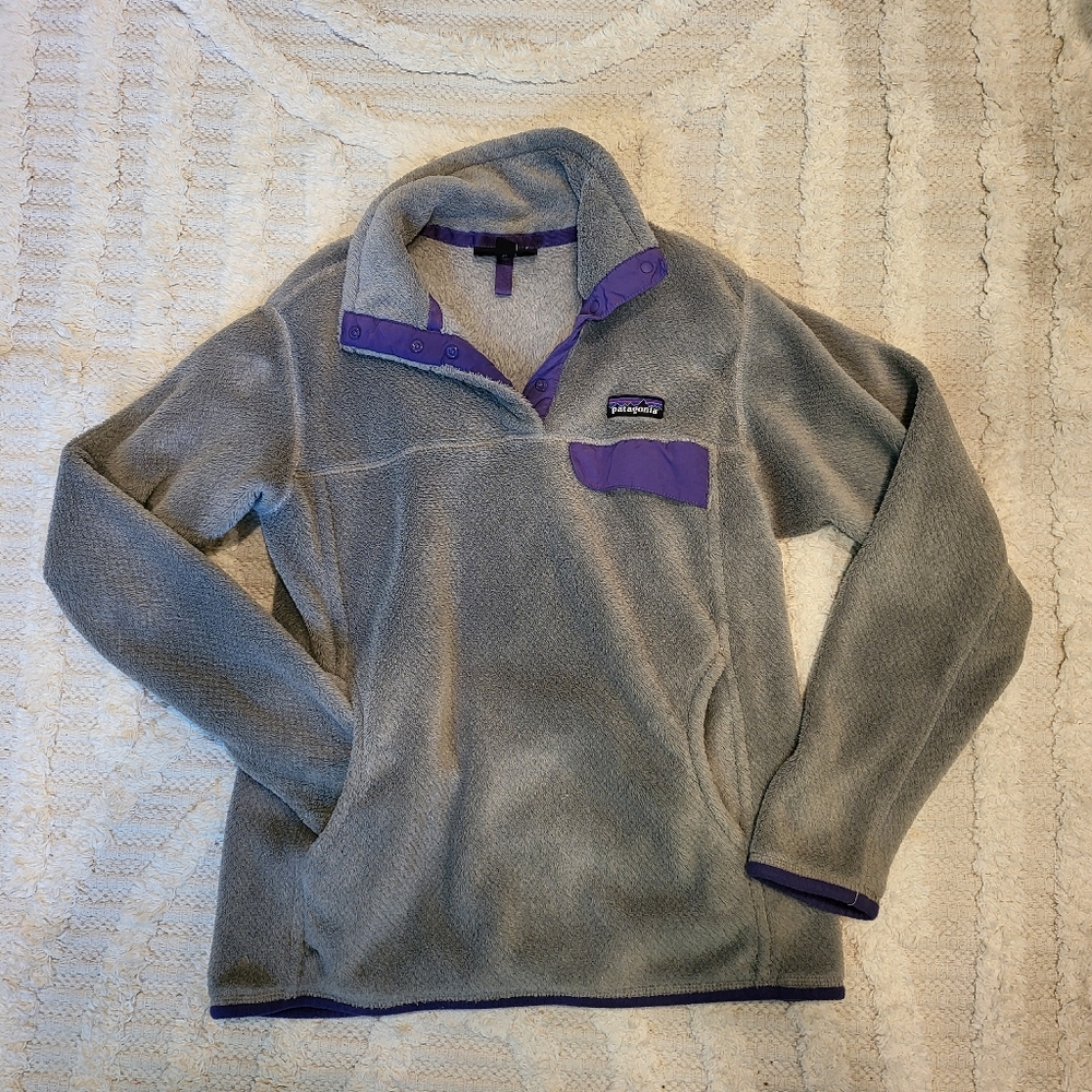 Patagonia fleece half snap pullover